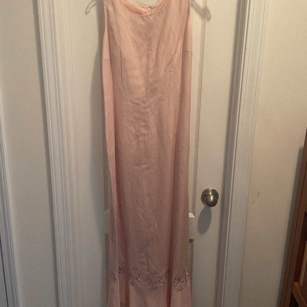 Pink size 4 maxi dress